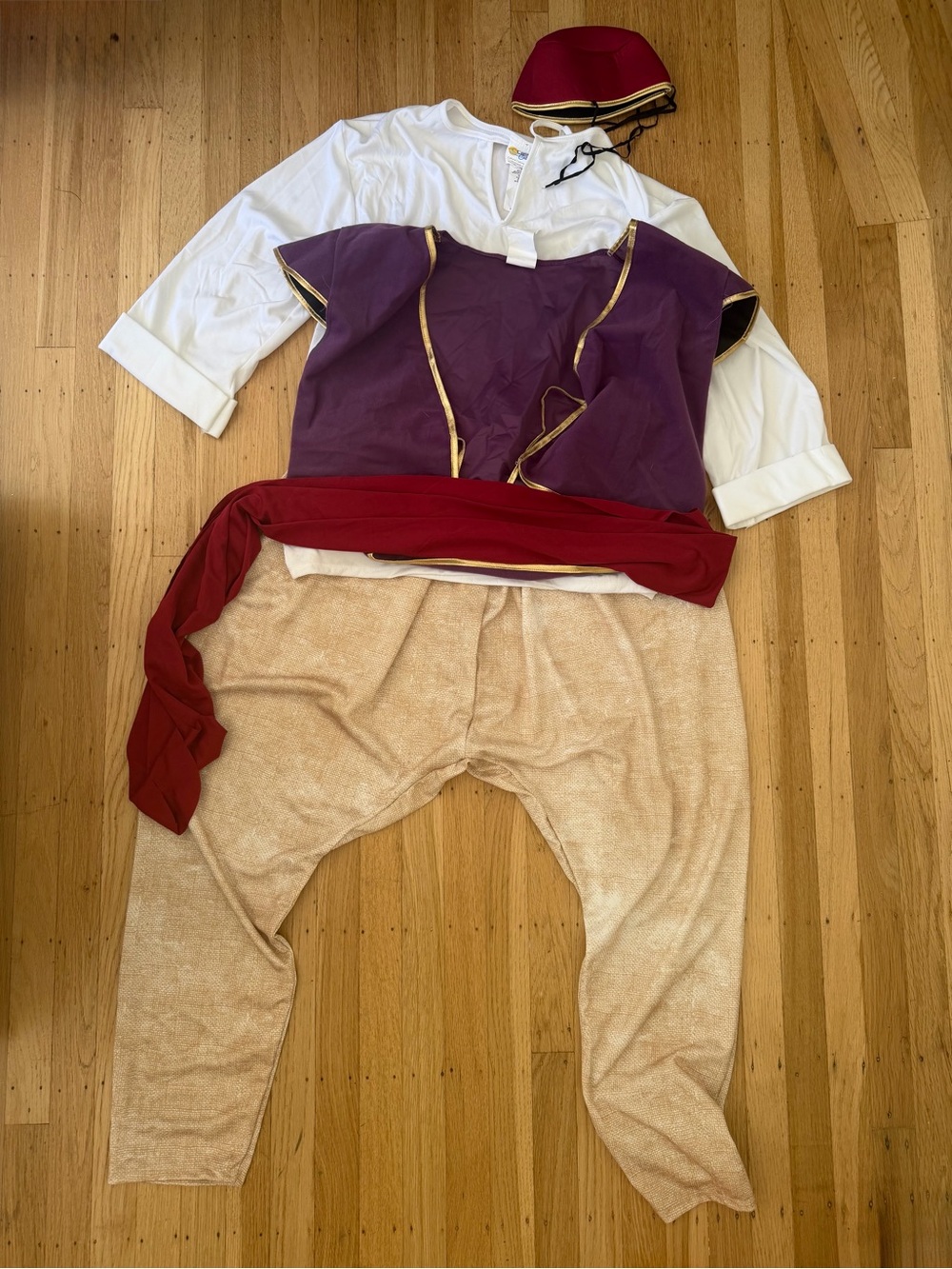 Aladdin Men’s Halloween Costume - Size Large